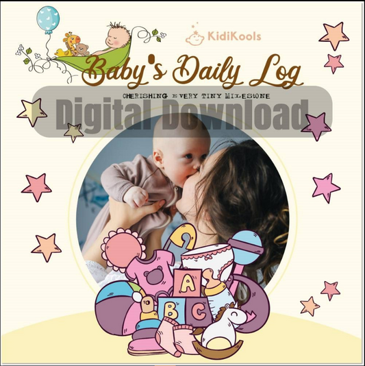Baby's Daily log | Digital Download
